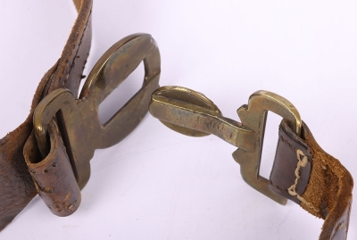 Victorian 1888 Pattern Waist Belt of the 9th Battalion Highland Light Infantry, - 6