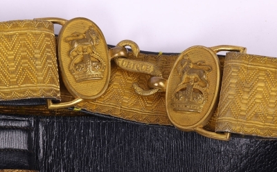 Victorian Royal Artillery Pouch Belt - 3