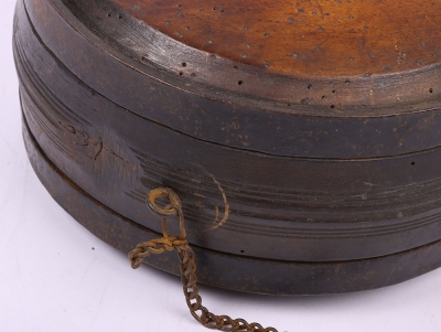 Scarce Georgian / Early Victorian Water Bottle Canteen - 4