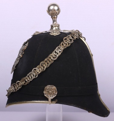 Victorian Volunteer Artillery Officers Home Service Helmet - 4