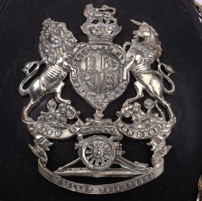 Victorian Volunteer Artillery Officers Home Service Helmet - 7
