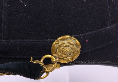 Rare South East of Scotland Artillery Territorial Officers Home Service Helmet - 8