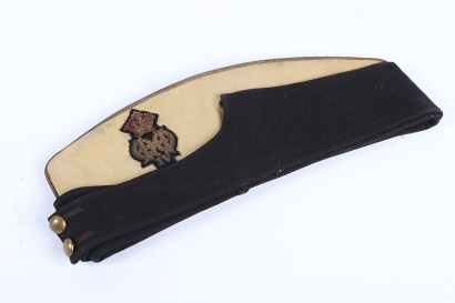 Scarce Victorian 4th Queens Own Hussars Officers Coloured Field Service Cap