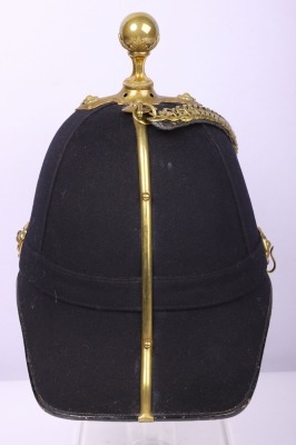 Post 1902 Royal Artillery Officers Home Service Helmet - 3