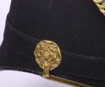 Post 1902 Royal Artillery Officers Home Service Helmet - 8