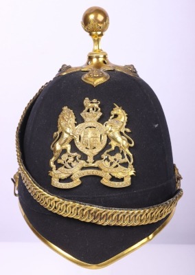 Victorian Royal Army Medical Corps Officers Home Service Helmet