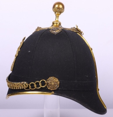 Victorian Royal Army Medical Corps Officers Home Service Helmet - 3