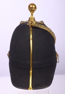 Victorian Royal Army Medical Corps Officers Home Service Helmet - 4