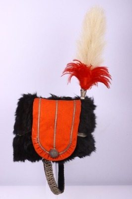 Victorian Officers Full Dress Busby of Prince Alberts Own Leicestershire Yeomanry - 2