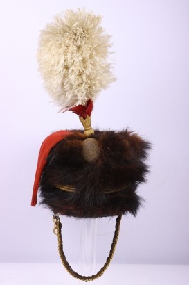 Victorian Royal Gloucestershire Hussars Officers Full Dress Busby