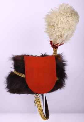 Victorian Royal Gloucestershire Hussars Officers Full Dress Busby - 2