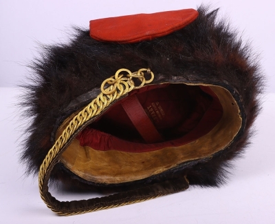 Victorian Royal Gloucestershire Hussars Officers Full Dress Busby - 7
