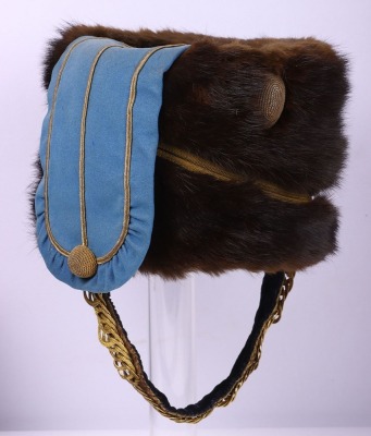 3rd Kings Own Hussars Officers Full Dress Busby - 2