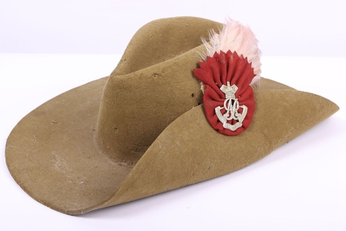 Boer War Period Queens Own Oxfordshire Hussars Slouch Hat