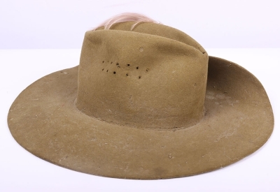 Boer War Period Queens Own Oxfordshire Hussars Slouch Hat - 3