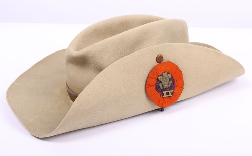 Boer War Imperial Yeomanry Officers Slouch Hat