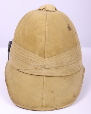 Rare Boer War Scottish Horse Other Ranks Foreign Service Helmet - 4