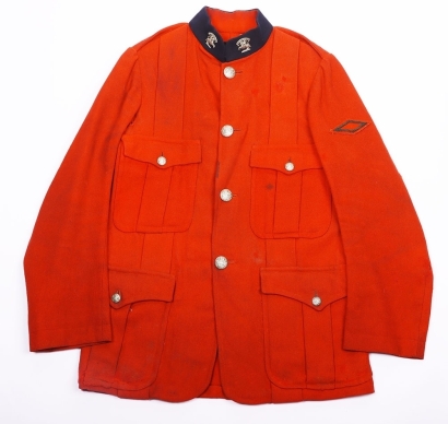 Victorian Other Ranks scarlet tunic for a private of the Fife Volunteers