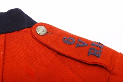 Victorian Other Ranks scarlet tunic for a private of the Fife Volunteers - 6