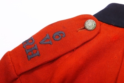 Victorian Other Ranks scarlet tunic for a private of the Fife Volunteers - 7