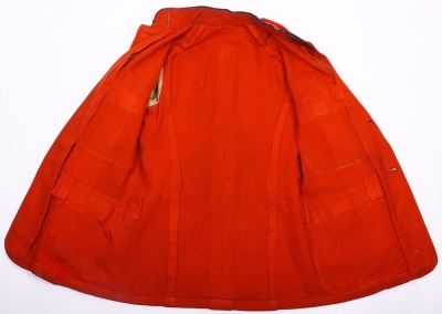 Victorian Other Ranks scarlet tunic for a private of the Fife Volunteers - 8