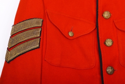 Victorian scarlet wool tunic - 2