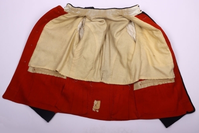 Victorian scarlet wool tunic - 7