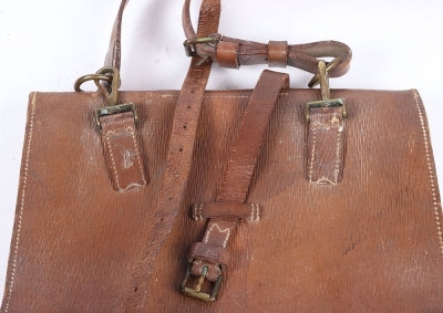 A Large 1918 Dated Staff Officers Leather Document Case Retailed By Harrods - 3
