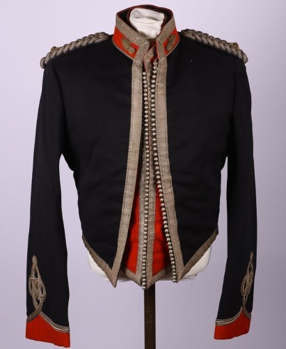 Victorian Mess Jacket, Waistcoat and Undress Forage Cap to an officer of the Volunteer Artillery