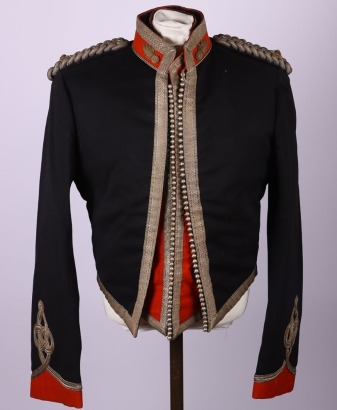 Victorian Mess Jacket, Waistcoat and Undress Forage Cap to an officer of the Volunteer Artillery