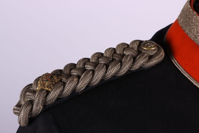 Victorian Mess Jacket, Waistcoat and Undress Forage Cap to an officer of the Volunteer Artillery - 2