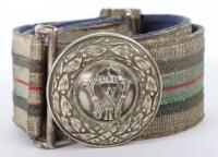 Rare WW1 Baden Lieb Grenadier Regiment Nr 109 Officers Belt and Buckle