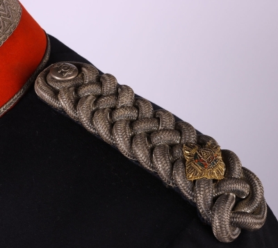 Victorian Mess Jacket, Waistcoat and Undress Forage Cap to an officer of the Volunteer Artillery - 5