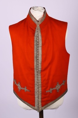 Victorian Mess Jacket, Waistcoat and Undress Forage Cap to an officer of the Volunteer Artillery - 7