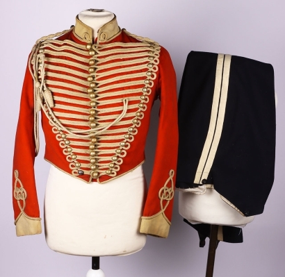 Westmorland & Cumberland Yeomanry Trooper&acirc;&euro;&trade;s Full Dress Jacket c1880-1914