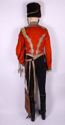 Substantially complete late Victorian Full-Dress Uniform of an officer of the Westmoreland and Cumberland Yeomanry - 3