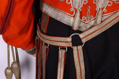 Substantially complete late Victorian Full-Dress Uniform of an officer of the Westmoreland and Cumberland Yeomanry - 6