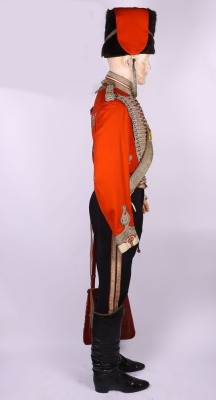 Substantially complete late Victorian Full-Dress Uniform of an officer of the Westmoreland and Cumberland Yeomanry - 4