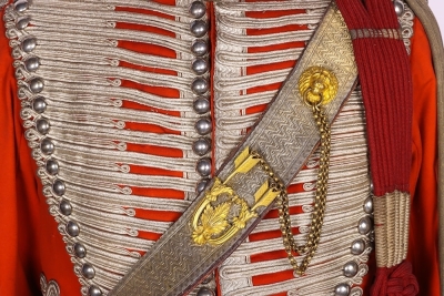 Substantially complete late Victorian Full-Dress Uniform of an officer of the Westmoreland and Cumberland Yeomanry - 7