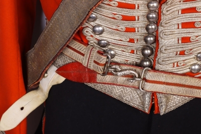 Substantially complete late Victorian Full-Dress Uniform of an officer of the Westmoreland and Cumberland Yeomanry - 8
