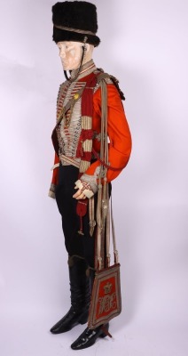 Substantially complete late Victorian Full-Dress Uniform of an officer of the Westmoreland and Cumberland Yeomanry - 5