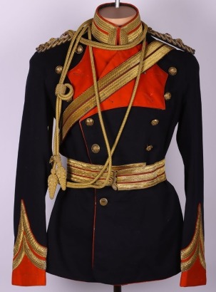 Victorian Tunic of an Officer of the 12th (Prince of Wales&acirc;&euro;&trade;s Royal ) Lancers