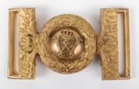 Rare Imperial German Prussian Generals Two Piece Parade Belt Buckle