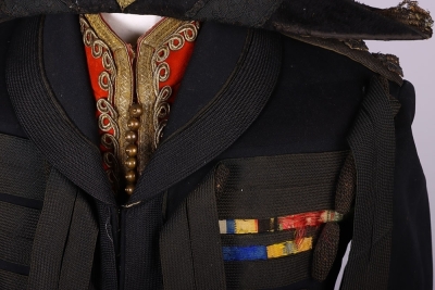 Victorian Mess Waistcoat and Frock Coat to a Colonel of Engineers with considerable campaign service - 12