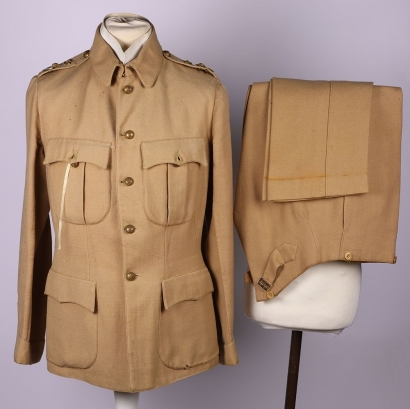 Boer War Period Uniform of Seymour Henry Bathurst, the Seventh Earl Bathurst, Lieut-Colonel 4th Militia Battalion the Gloucestershire Regiment