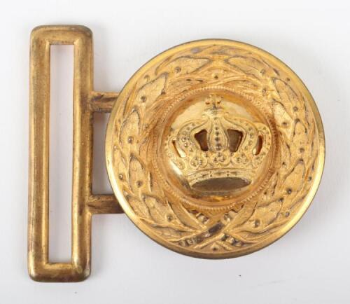 Bavarian Officers Parade Belt Buckle