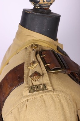 Victorian Boer War period Khaki Drill Tunic to an officer of the Royal Horse Artillery - 9