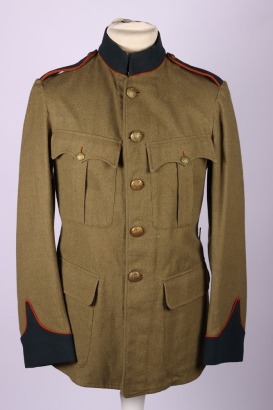 A late Victorian / Boer War Period Other Ranks Four Pocket Khaki Service Dress Tunic