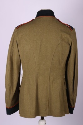 A late Victorian / Boer War Period Other Ranks Four Pocket Khaki Service Dress Tunic - 3