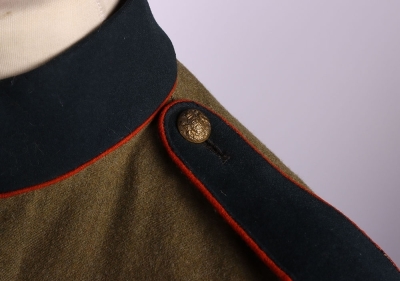 A late Victorian / Boer War Period Other Ranks Four Pocket Khaki Service Dress Tunic - 4